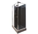 Cabine De Douche Hydro Delline Noire 80x120