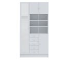 Armoire Combi 90 X 182 - Blanc