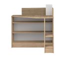 Wall Corner Desk Natural Oak