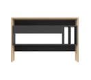 Choromela Light Oak And Black Console