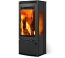 Poêle à Bois Fonte 9.1kw - Talma Tri-vision