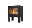 Poêle à Bois Fonte 8.7kw Noir - Fr9016140b