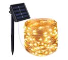 Guirlande Lumineuse Solaire 400 Micro Skinny Cuivre Cuivre 41,9m