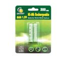 Lot De 2 Piles Rechargeables Lr03/aaa - Ni-mh - 1,2 Volts - 300 Mah