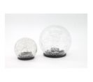 Sphere Solaire  Effet Verre Brise  O 10 Cm