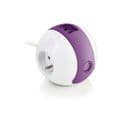 Multiprise Multimédia Wattball  2p 16a + 1p 6a + USB 2.1a - Violette