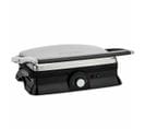 Grille-viande Electrique Plancha Grill Et Panini Noir Et Inox - Gr20