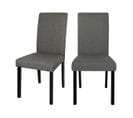 Chaise Havane Grise (lot De 2)