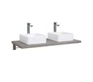 Plan De Toilette Suspendu Pour Vasque Will - 120 Cm - Ep. 3,8 Cm