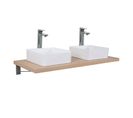 Plan De Toilette Suspendu Pour Vasque Will - 120 Cm - Ep. 3,8 Cm