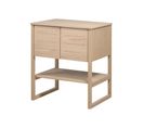 Meuble De Salle De Bain 70 Cm Bois Clair