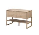 Meuble De Salle De Bain 120 Cm Bois Clair