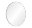 Miroir En Métal Rond D60cm Ema Blanc