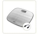 8416 Inox Soft Usb - Pèse-personne Sans Pile - Rechargeable Usb - 180 Kg / 100 G - Inox