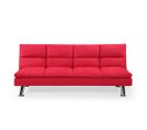 Banquette Clic Clac 3 Places Rouge - Vanan