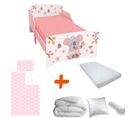 Pack Complet Premium Lit Enfant Koala : Lit + Matelas Et Parure + Couette + Oreiller