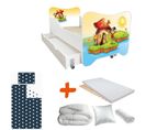 Pack Complet Lit Elfe : Sommier + Tiroir + Matelas Et Parure + Couette + Oreiller