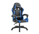 Chaise De Gaming Massante Noire Et Bleue Ezio