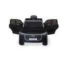 Audi Q8 Noir Voiture Électrique 12v. 1 Place. 4x4 Pour Enfants Avec Autoradio Et Télécommande