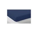 Drap Housse Coton Biologique Bleu Marine - 90x200