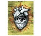 Curiosity - Signature Poster - Eyes_heart - 30x40 Cm