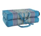 Foldable - Coussin De Yoga Et De Méditation Adaptable Modulable Teal Turquoise X1