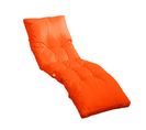 Coussin Pour Bain De Soleil En Polyester 185 x 55 cm Orange