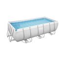 Hawi - Kit Piscine tubulaire Rectangulaire Hors Sol 4,04 X 2,01 X 1 M