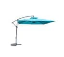 Parasol Déporté Rond Diamètre 3m Bleu Capri