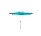 Parasol Droit Rond Diamètre 2,94 M Bleu Portofino