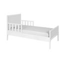 Pack Lit Enfant Avec Matelas Tina   Blanc 70x140 Cm