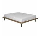 Pack Lit Avec Matelas Mousse Maki Hêtre 140x200 Cm