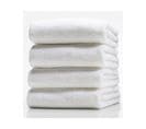 Lot De 4 Serviettes En Uni 50x90cm - Blanc - 50x90