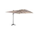 Parasol Déporté Rectangulaire 3x4m – Antibes – Beige – Parasol Déporté. Inclinable. Rabattable Et