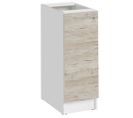 Meuble Bas De Cuisine Eco Noyer Blanchi 1 Porte L 30 Cm