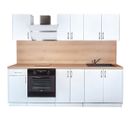 Cuisine Complète Eco Blanc Brillant 240 Cm