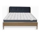 Ensemble Lit Placage Chêne 160x200cm + Matelas Ressorts Ensachés 22cm