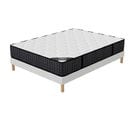 Cosmos - Ensemble Matelas mousse et sommier 140x190 Hauteur 26cm