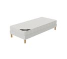 Ensemble Matelas Mousse Senso + Sommier 90x200 Hauteur 17cm