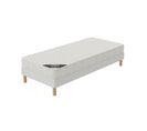 Ensemble Matelas Mousse Confort + Sommier 90x190 Epaisseur 15cm