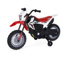 Moto Électrique Enfant Honda 6v. Blanche. 1 Place