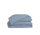 Housse De Couette 140x200cm - Bleu Gris - 100% Percale De Coton - Morphea