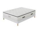 Ensemble Matelas Ressort 200x200 cm CACHEMIRE Epaisseur 28cm