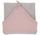 Sortie De Bain Gaze De Coton Vieux Rose