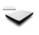 Matelas Mousse Memory - 90x190 cm  - Accueil Mémoire De Forme 50kg/m3 - 19 cm + 1 Oreiller 70x40 cm