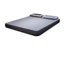 Matelas Memory 160x200 cm - accueil Mémoire de forme 50kg/m3 - 19 Cm + 2 Oreillers 70x40 cm