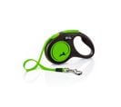 Laisse New Neon M Tape 5 M Black/ Neon Green Flexi Cl21t5-251-s-neog