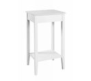 Table D'appoint Vintage En Bois "elsa" 76cm Blanc