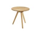 Table Basse Ronde Artus En Chêne Massif 40cm