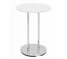 Table D'appoint Design Ronde "hava" 55cm Blanc